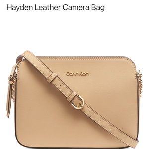 Calvin Klein Hayden Leather Camera Bag